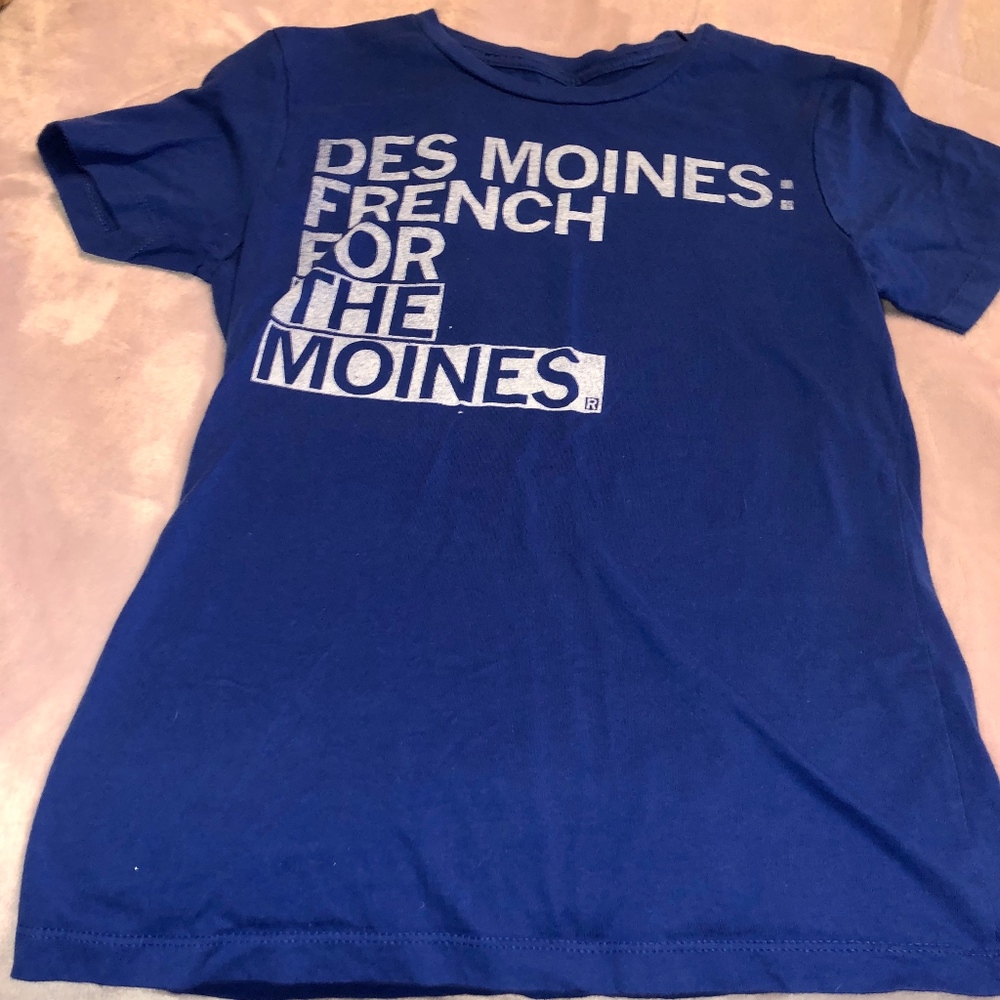 RAYGUN "Des Moines: French for The Moines" T-Shirt